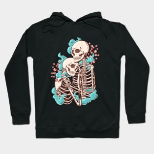 Skeletons Couple Hoodie